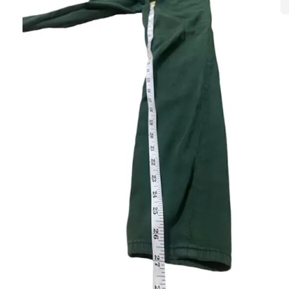 Madewell Skinny Skinny Dark Green Jeans Size 24 Modal Blend - Picture 5 of 8